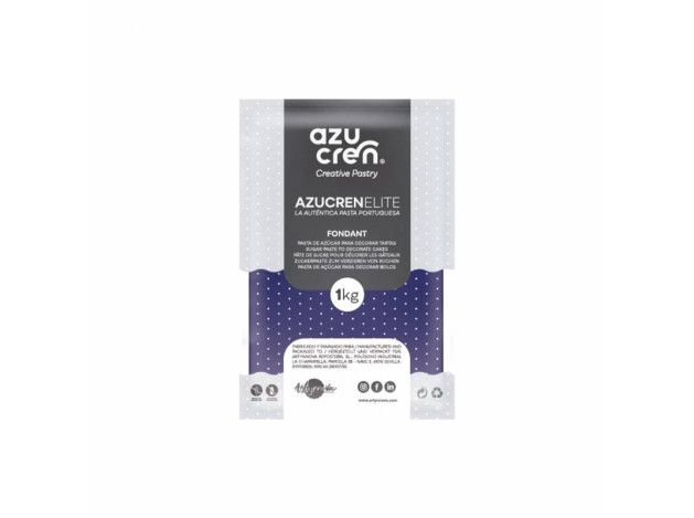 AZUCREN FONDANT AZUL OSCURO 1 KG