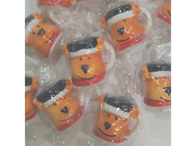 FIGURITA TAZA OSITO PARA ROSCON DE REYES