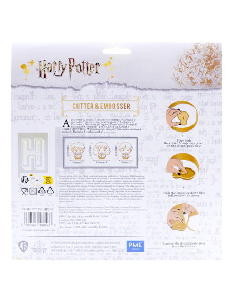 PME CORTADORES PERSONAJES DE HARRY POTTER