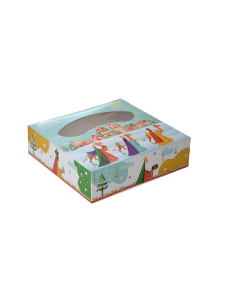 CAJA ROSCON DE REYES 35 CM Y KIT SURTIDO