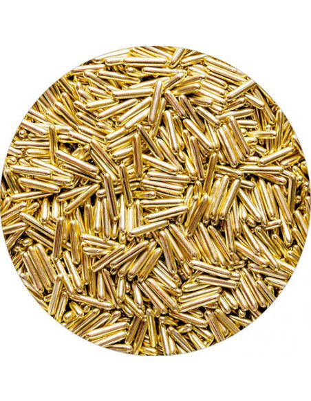 FC SPRINKLES PALITOS DE AZUCAR XL AMARILLO ORO