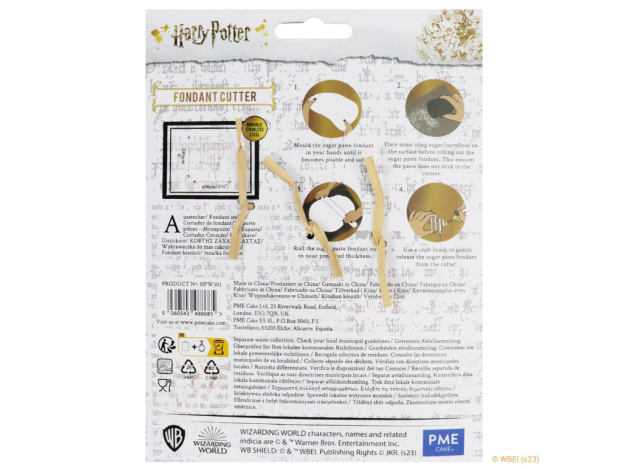 PME CORTADOR LETRAS HARRY POTTER