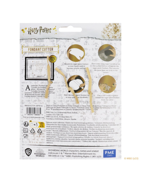 PME CORTADOR LETRAS HARRY POTTER