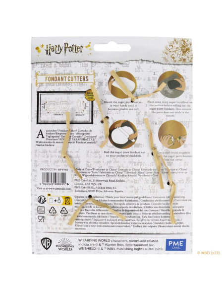 PME SET DE CORTADORES HARRY POTTER - GAFAS Y CICATRIZ