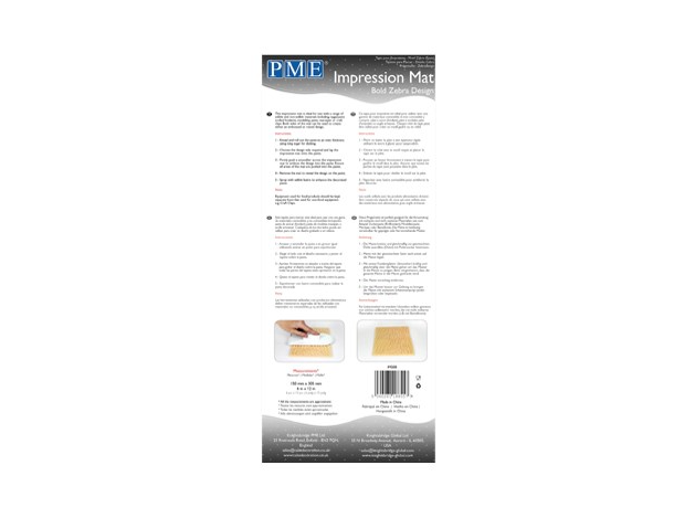 PME TAPETE TEXTURIZADOR DE CEBRA
