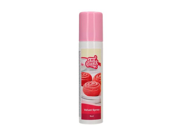 FUNCAKES SPRAY VELVET ROJO 100 ML