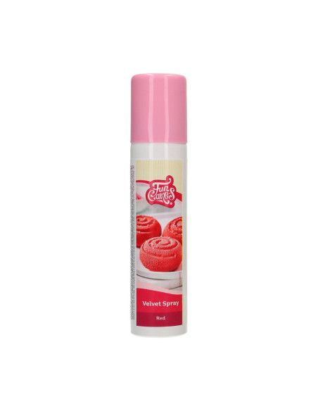 FUNCAKES SPRAY VELVET ROJO 100 ML