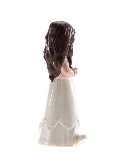 DEKORA MUÑECA NIÑA COMUNION CHAQUETA 16 CM