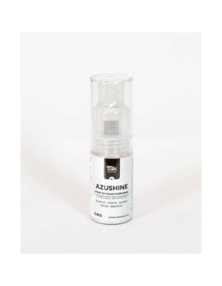 SPRAY PURPURINA COMESTIBLE POLVO BLANCO 10G AZUSHINE