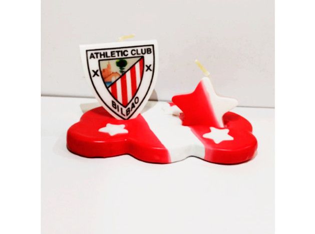 VELA FUTBOL ATHLETIC DE BILBAO HANDMADE