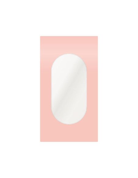 PACK 10 CAJAS CON VENTANA PARA HELADO DE BIZCOCHO CAKESICLE MELOCOTON PASTEL