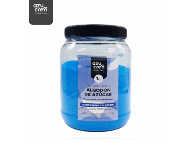 AZ AZÚCAR ALGODÓN DE AZÚCAR AZUL...