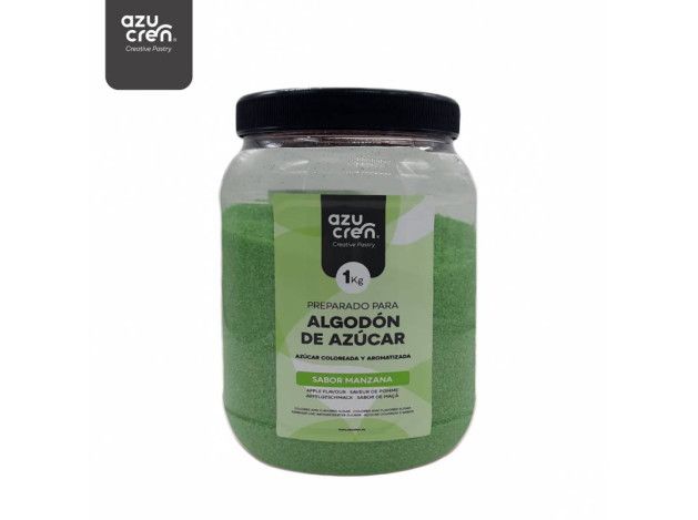 AZ AZÚCAR ALGODÓN DE AZÚCAR VERDE...