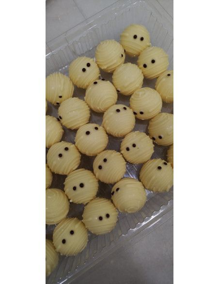 BOLA DE CHOCOLATE MOMIA 3D