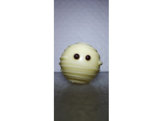 BOLA DE CHOCOLATE MOMIA 3D