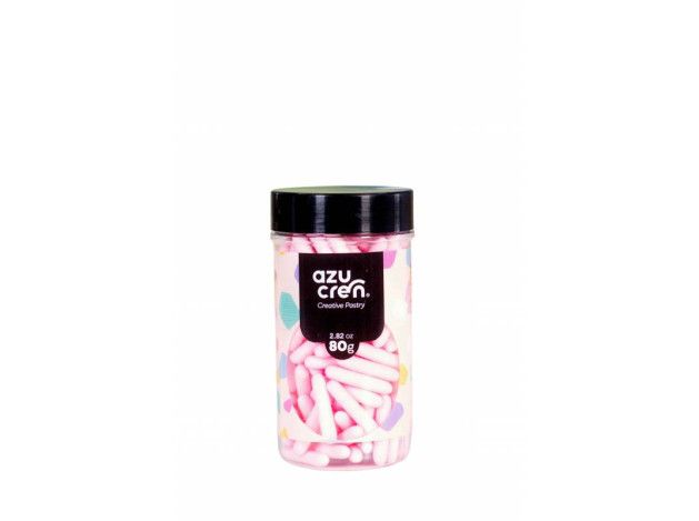 AZ PALOS DE AZUCAR ROSA PASTEL 80 G