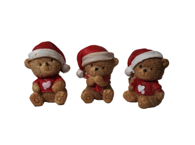 FIGURITA ROSCON DE REYES OSITO NAVIDAD