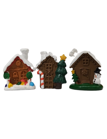 FIGURITA ROSCON DE REYES CASITA NAVIDAD