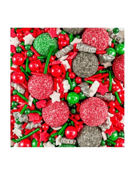 AZUCREN SPRINKLE SURTIDO NAVIDAD BRILLANTE 90G