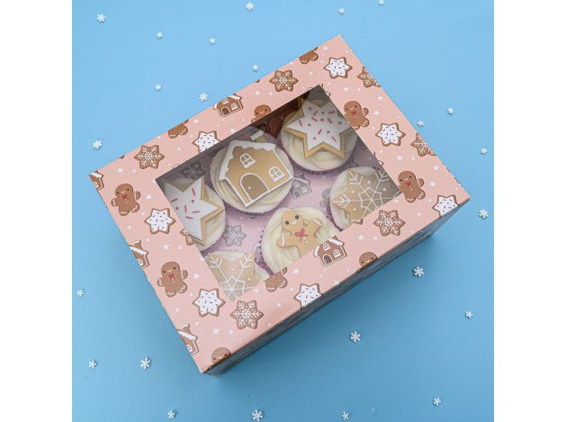 SIMPLY MAKING CAJAS PARA 12 CUPCAKES...