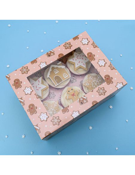 SIMPLY MAKING CAJAS PARA 12 CUPCAKES PAN DE JENGIBRE