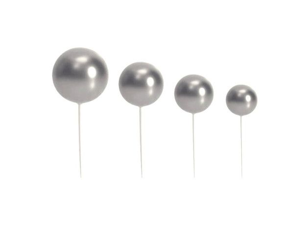 AZUCREN SET 20 BOLAS DECORATIVAS PLATA