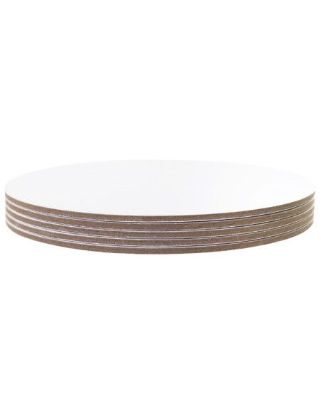 PME SET DE 5 DISCOS EXTRAFUERTE BLANCO 25 CM