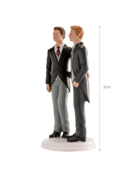 DEKORA PAREJA DE BODA GAY