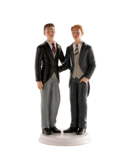 DEKORA PAREJA DE BODA GAY