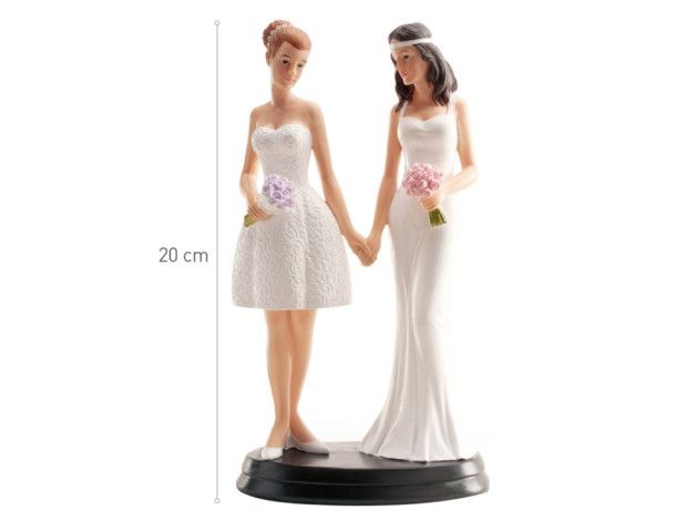 DEKORA PAREJA DE BODA NOVIAS
