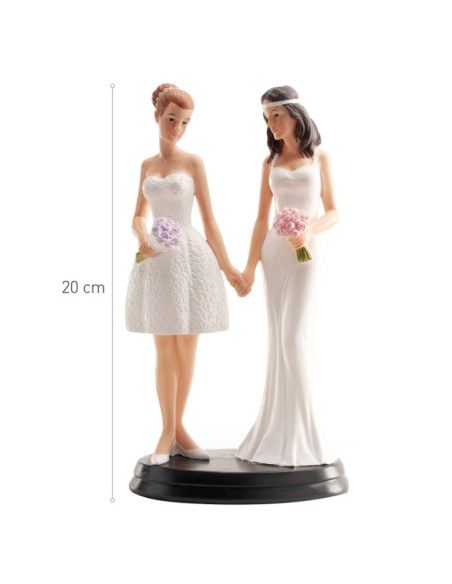 DEKORA PAREJA DE BODA NOVIAS