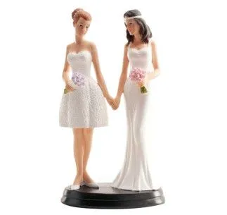 DEKORA PAREJA DE BODA NOVIAS