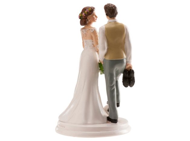 DEKORA PAREJA DE BODA FUTBOL