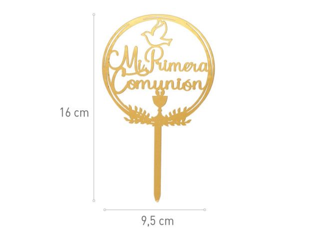 DEKORA TOPPER MI PRIMERA COMUNION
