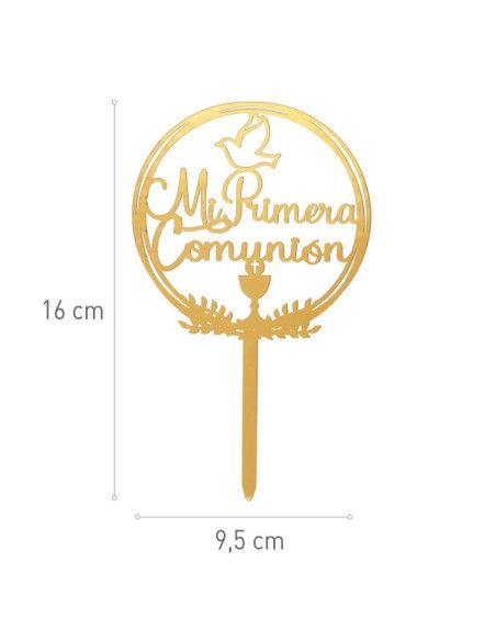 DEKORA TOPPER MI PRIMERA COMUNION