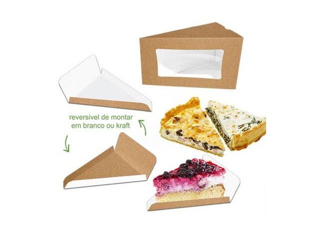 CAJA KRAFT CON BASE PARA PORCION...