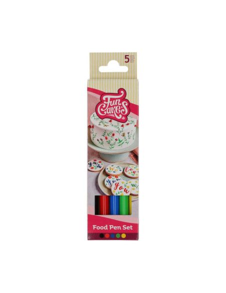 FC ROTULADORES COMESTIBLES COLORES PRIMARIOS 5 UN