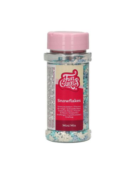 FC COPOS MINI NIEVE BLANCO Y AZULES 50 GR