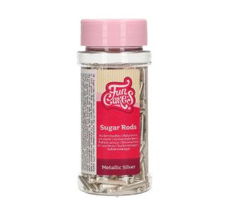 AZUCREN PALITOS DE AZUCAR XL PLATA METALIZADOS 90G 2