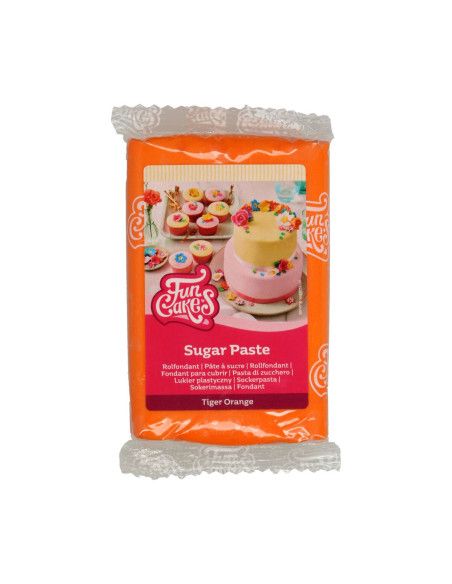 FC FONDANT NARANJA 250 GR