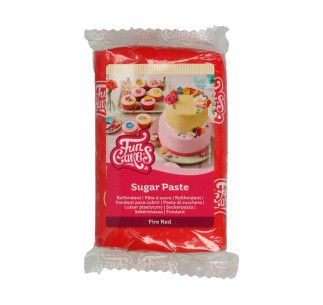 FC FONDANT ROJO FUEGO 250 GR