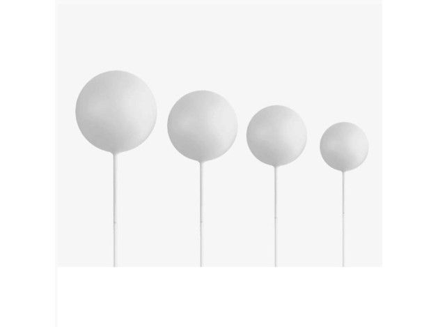 AZUCREN SET 20 BOLAS DECORATIVAS BLANCA