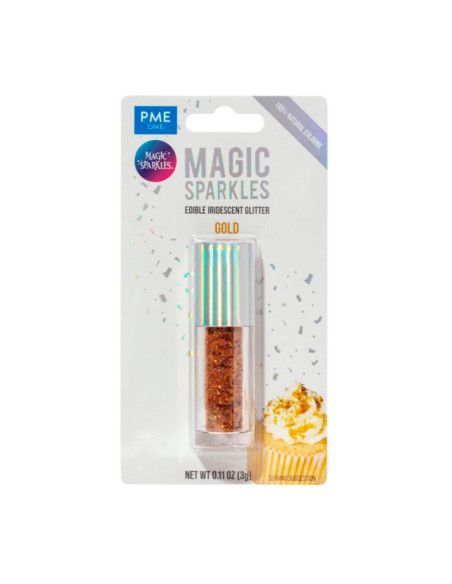 PME COPOS DE PURPURINA MAGIC SPARKLES ORO 3 G