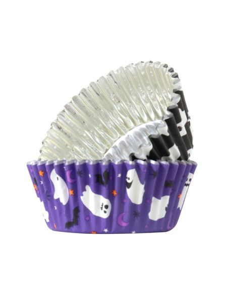 PME CAPSULAS FANTASMAS ESPELUZNANTES HALLOWEEN, FORRADAS EN ALUMINIO 60 UN