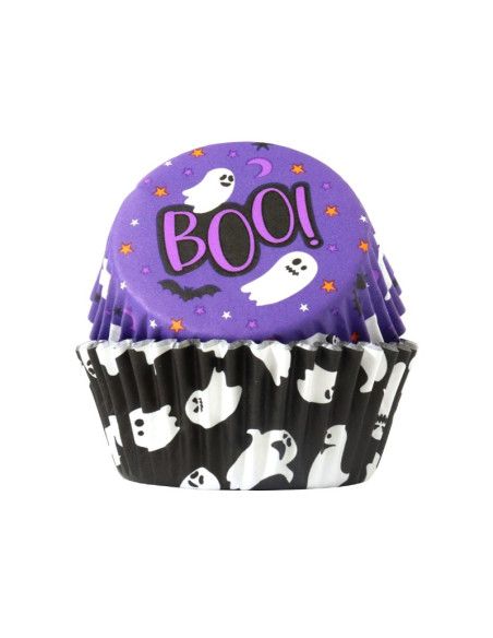PME CAPSULAS FANTASMAS ESPELUZNANTES HALLOWEEN, FORRADAS EN ALUMINIO 60 UN