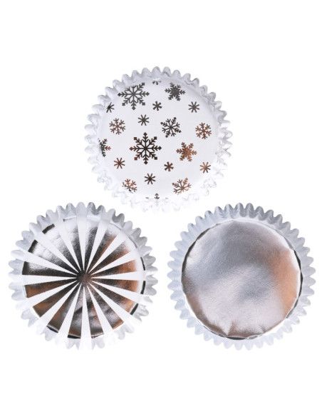 PME SET CAPSULAS FIESTAS NAVIDEÑAS, FORRADAS EN ALUMINIO 100 UN
