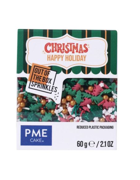 PME SPRINKLE NAVIDAD MEZCLA DE FELICES FIESTAS 60G