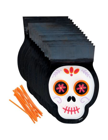 WILTON BOLSAS HALLOWEEN CON FORMA DE CALAVERA 15 UN