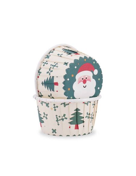 AZ CAPSULA RIGIDA FIESTA ABETOS DE NAVIDAD 50 UN