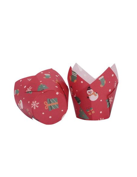AZ CAPSULA TULIPA ROJO NAVIDAD 50 UN